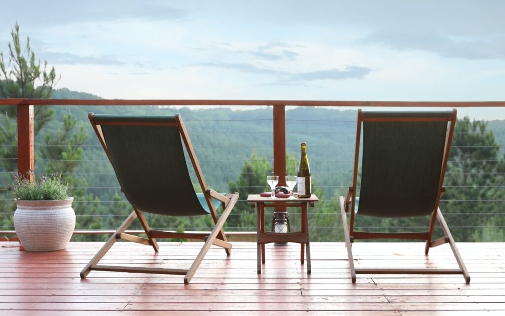 Unique US Resorts: Dunya Camp Private Deck