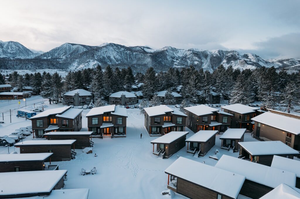 Outbound Mammoth Aerial View