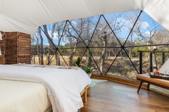 Lantana Dome at Onera Texas Hill Country Landscape Hotel