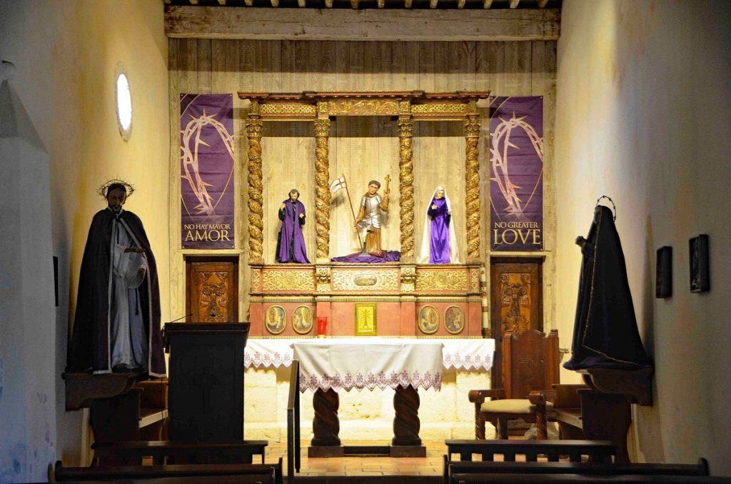 Mission Interior at San Antonio Missions National Historic Park