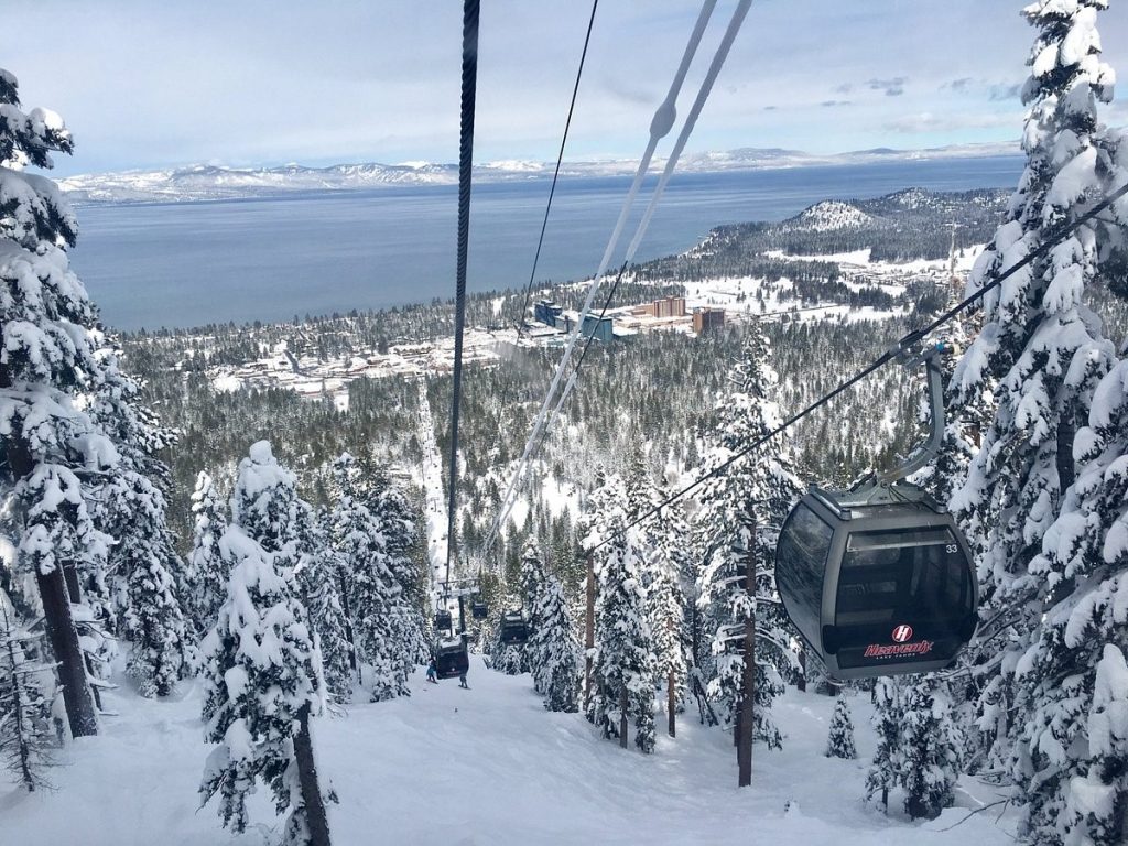 lake tahoe skiing