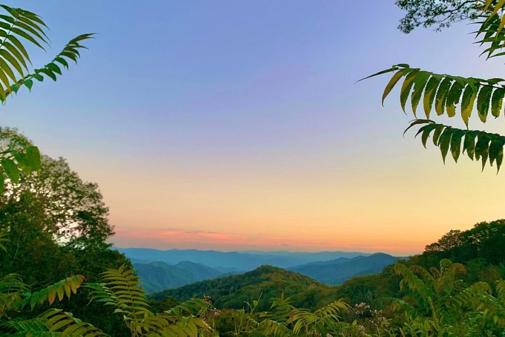 Great Smoky Mountains National Park Scenic Overlook