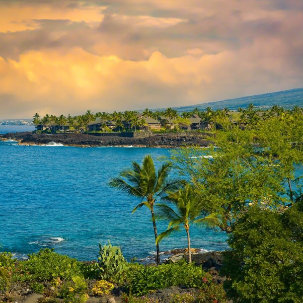 beautiful beaches in Kailua-Kona, Hawaii