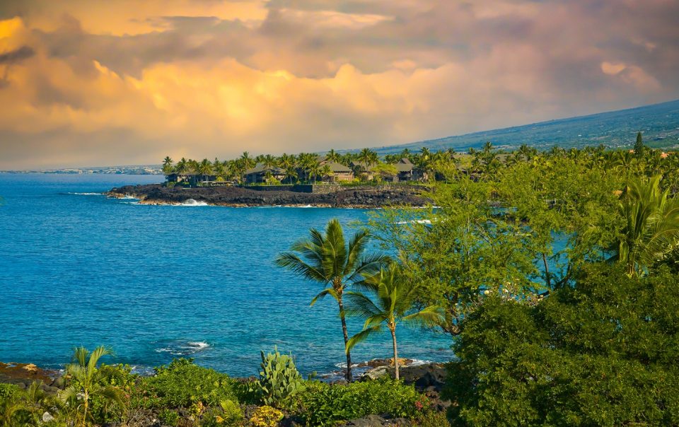 beautiful beaches in Kailua-Kona, Hawaii