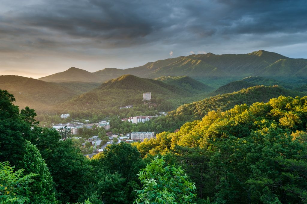 great smoky mountains national park near hilton head island south carolina