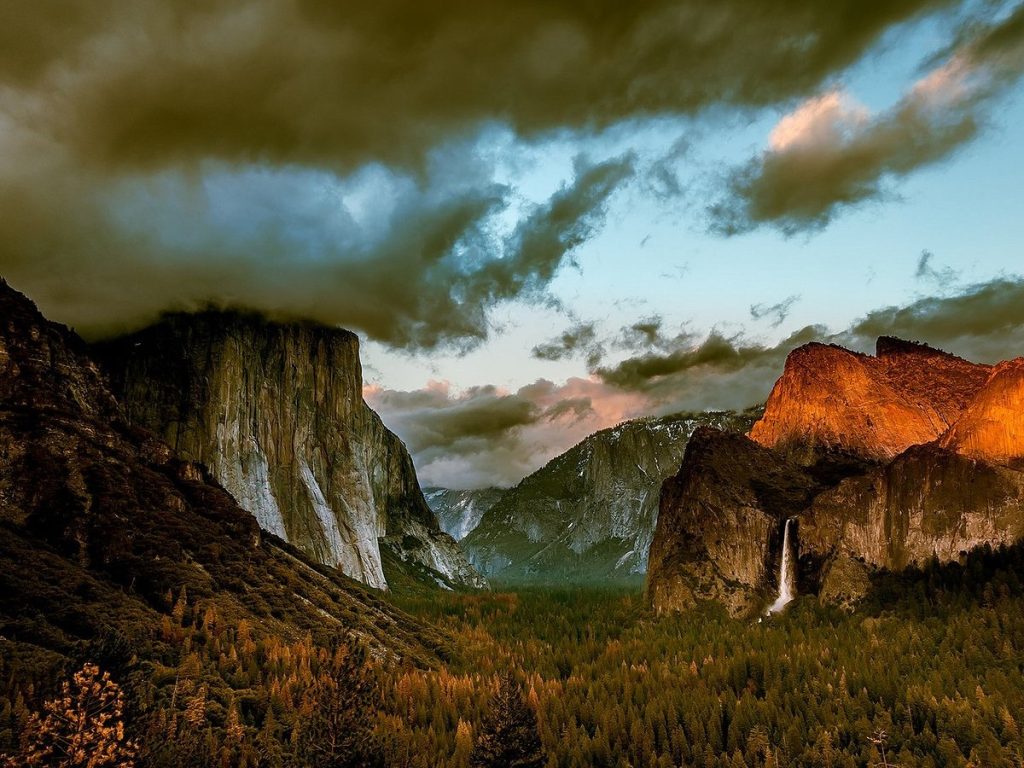 california's sierra nevada mountains yosemite