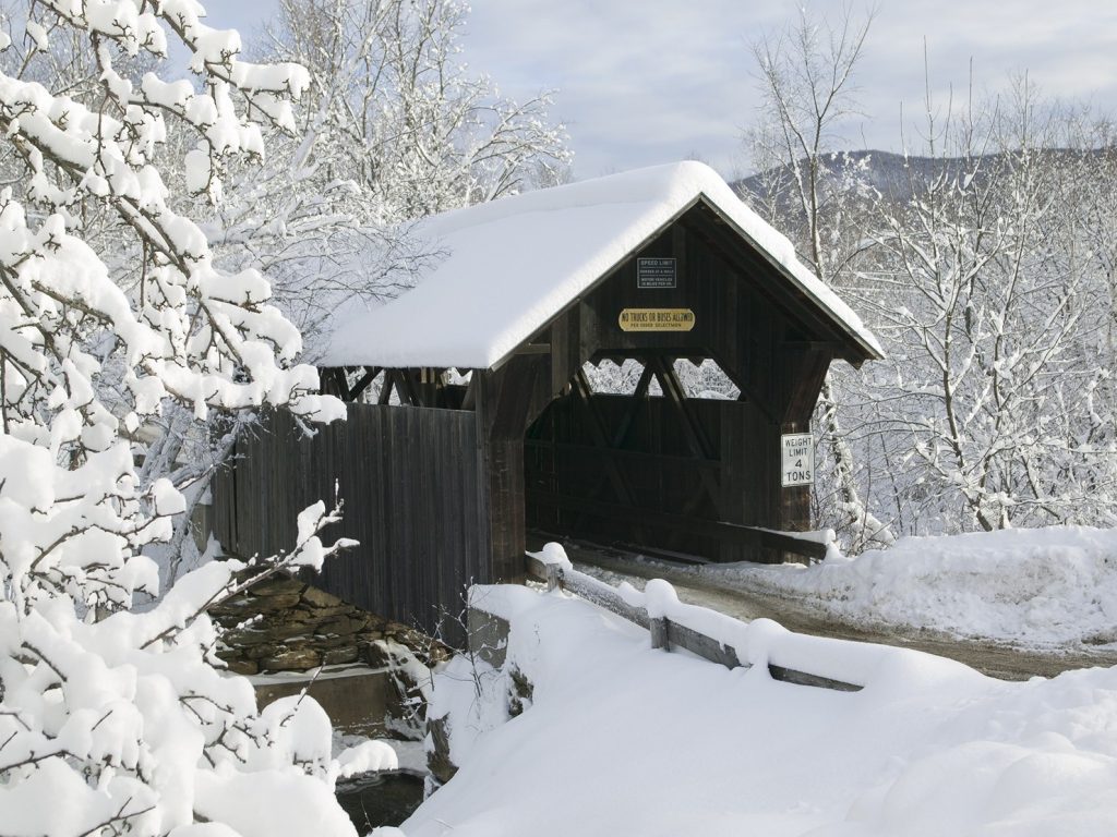 bridge in stowe vermont