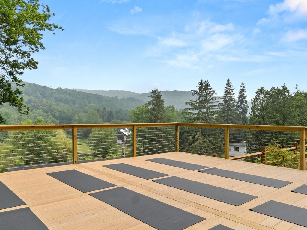 yoga deck unique wedding venues