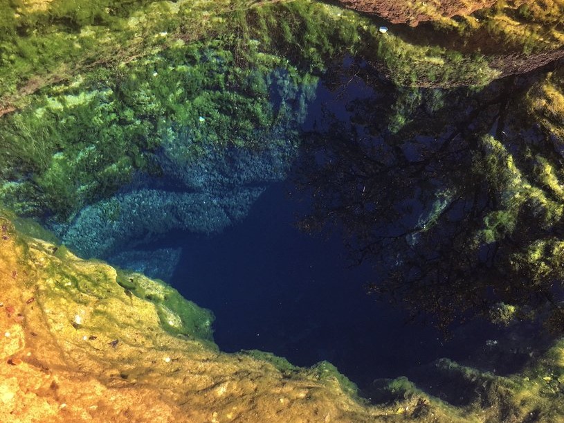 jacob's well cave entrance