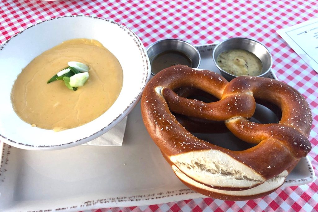 Stowe Oktoberfest German Food Pretzel