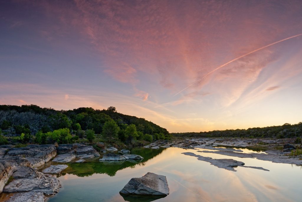 visit Dripping Springs and enjoy view