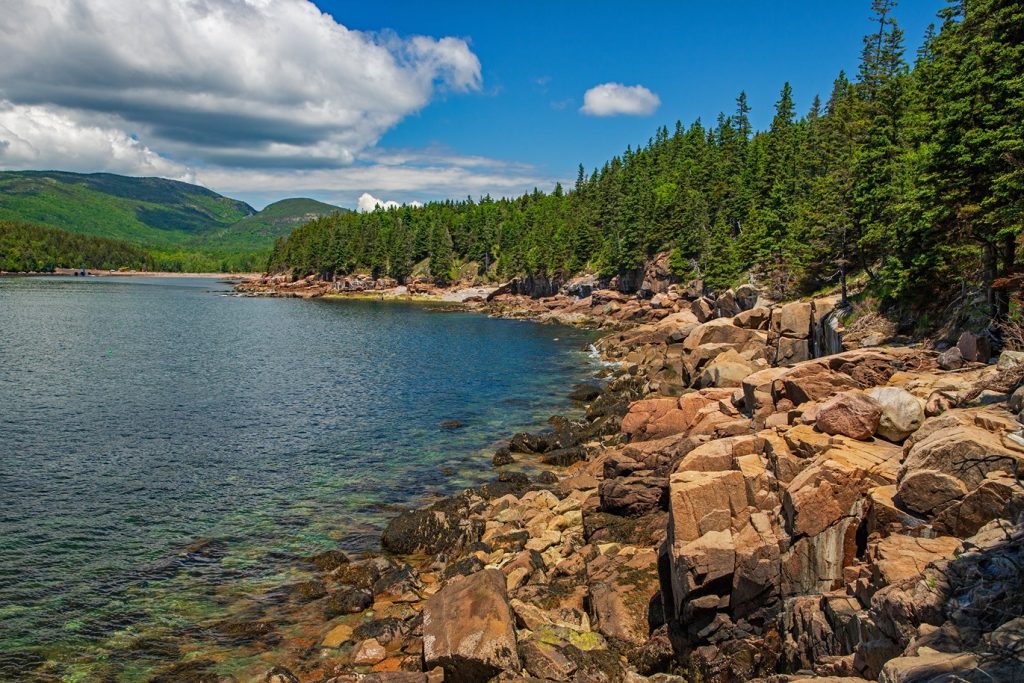 cadillac mountain, canvas acadia, acadia national park