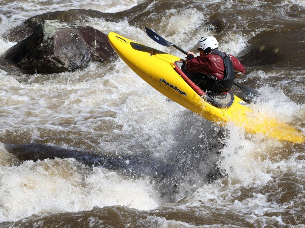 whitewater kayaking