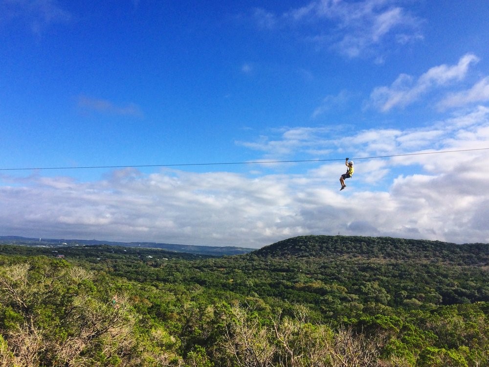 ziplining