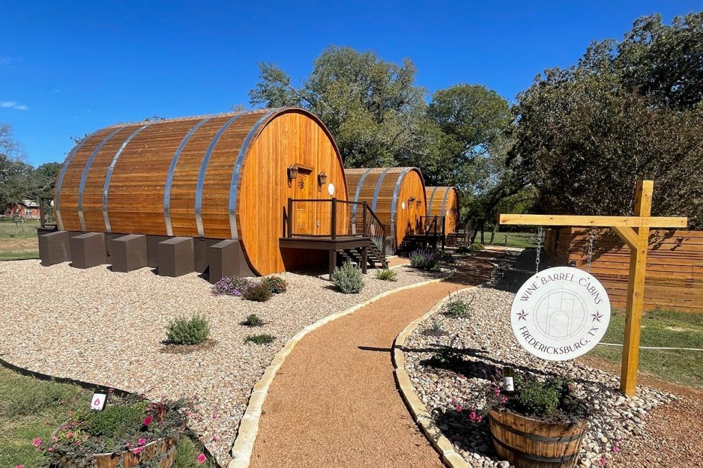 Wine Barrel Cabins in Texas Hill Country, vacation rentals, weekend getaways in texas