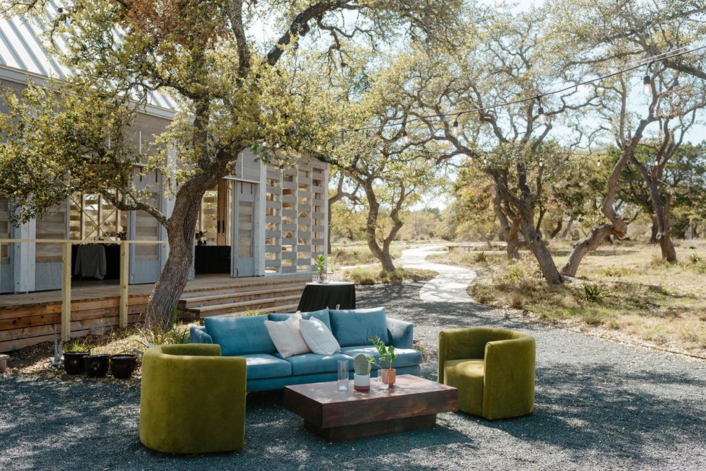 The Cedars Ranch seating weekend getaways in texas