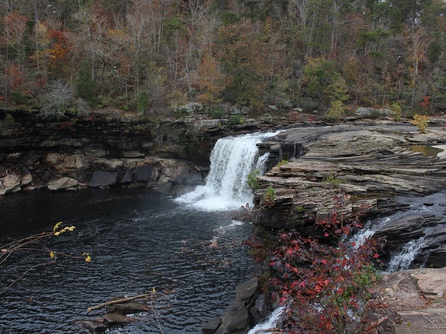 little river falls near cheap weekend getaways in georgia