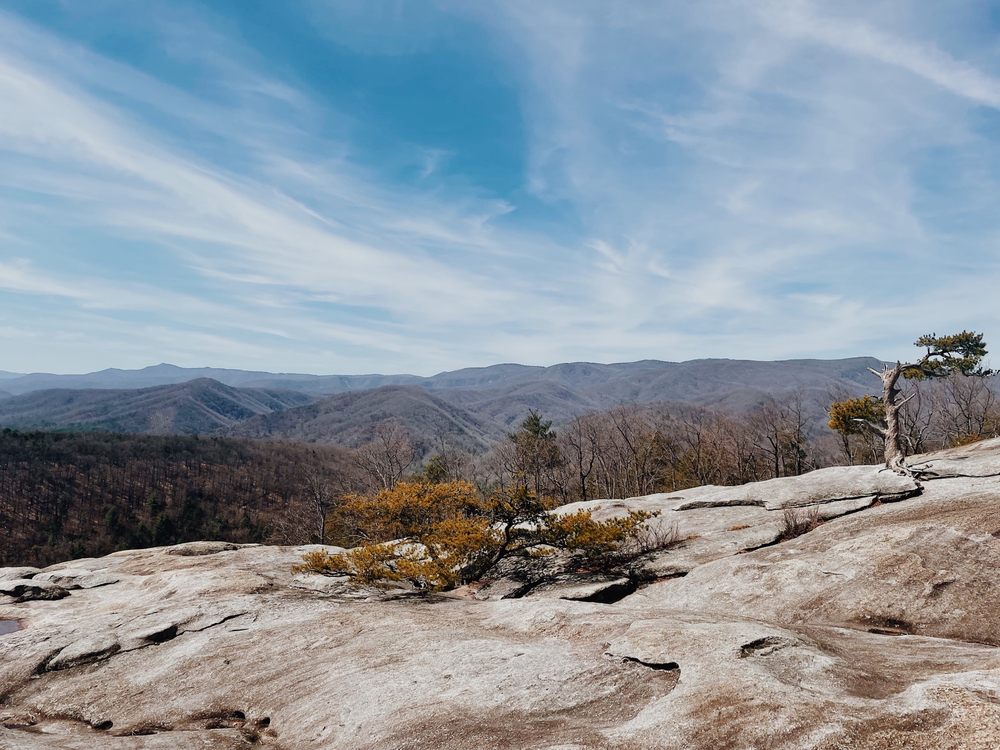 stone mountain park peak