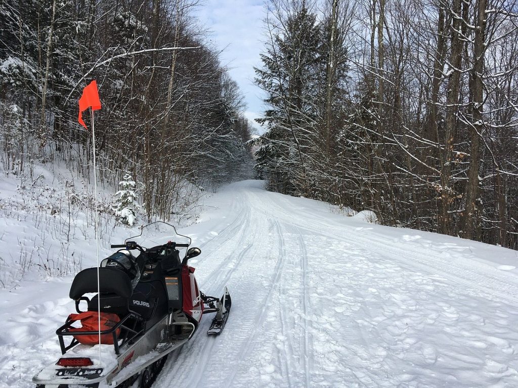 stowe snowmobiling