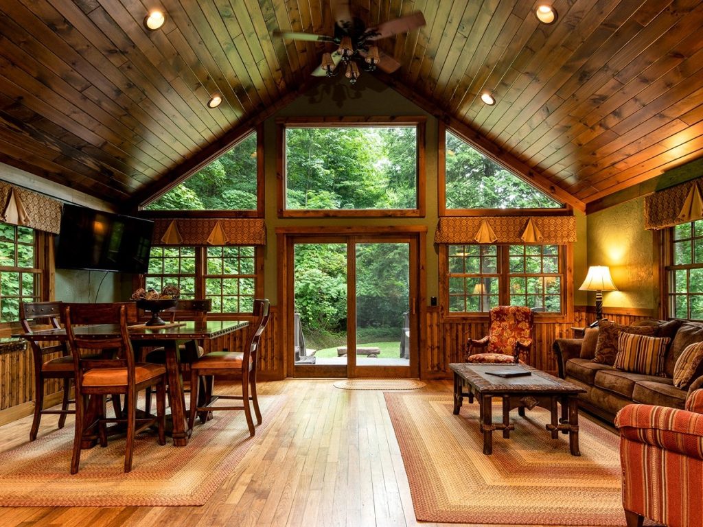 white oak cabin