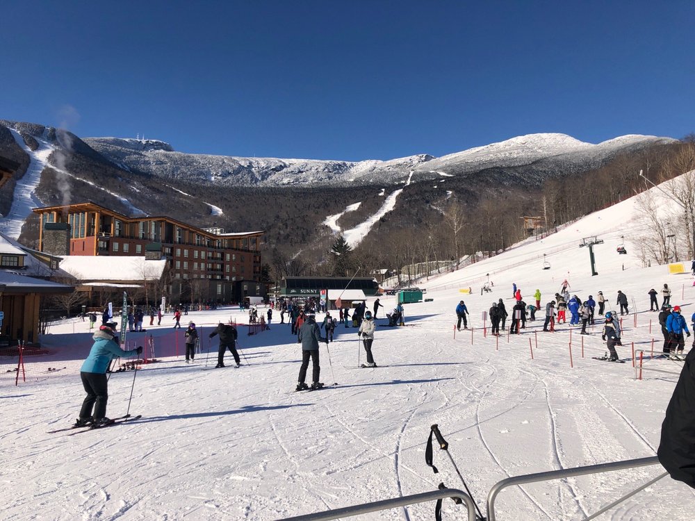 Stowe VT at Christmas: Stowe Mountain Resort