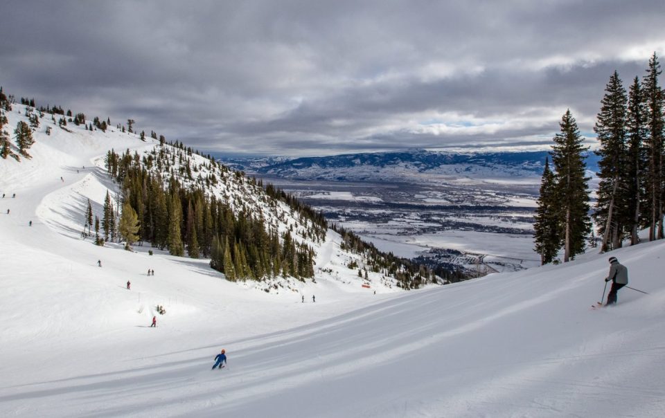 jackson hole in the winter