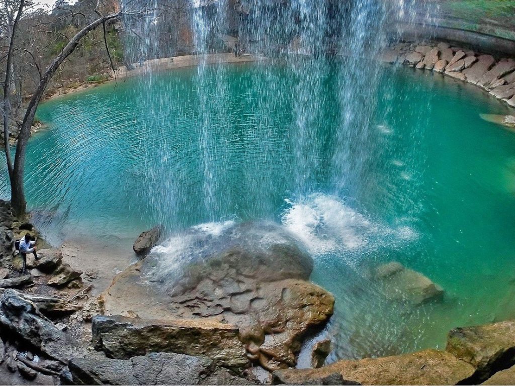 pool view from height