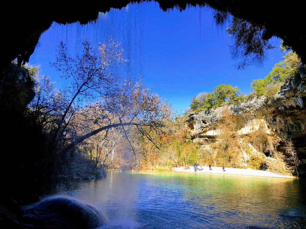 Hamilton Pool Preserve for Weekend Trips From Austin waterfall