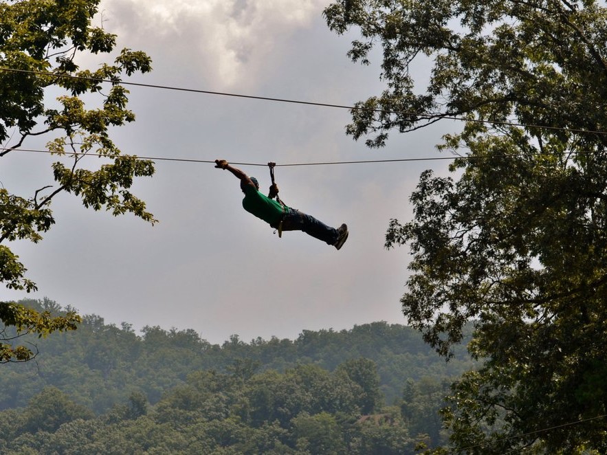 smoky mountain zipline