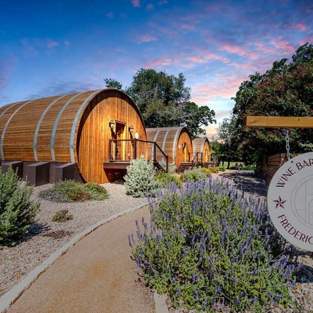 Wine Barrel Cabins Fredericksburg TX Anniversary Trip Ideas