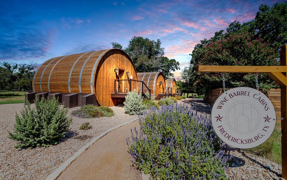 Wine Barrel Cabins Fredericksburg TX Anniversary Trip Ideas