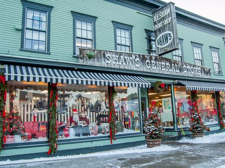 Best Winter Vacations in the US: Shaw's General Store in Stowe, VT