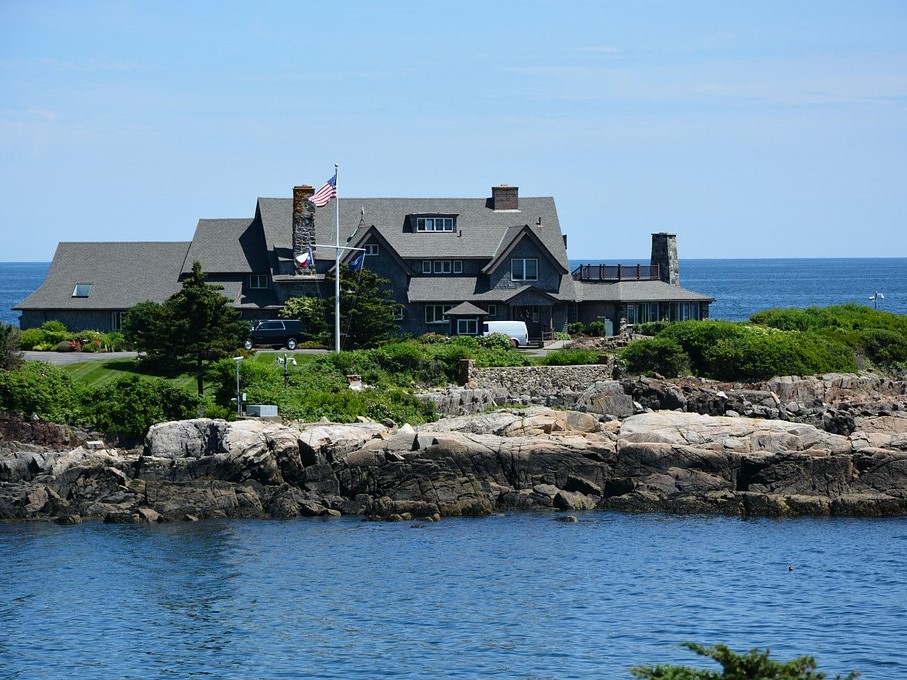 bush compound main house