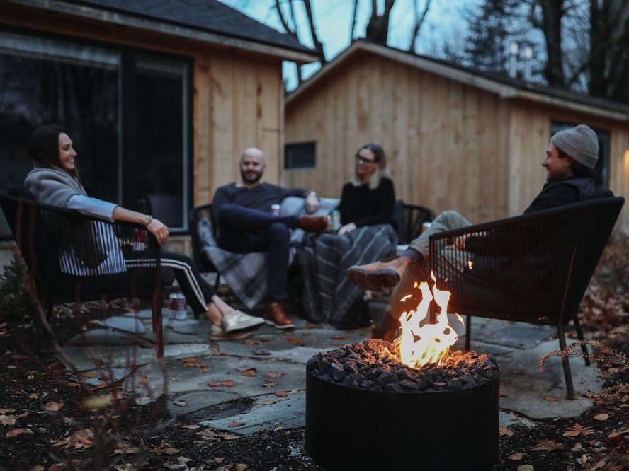 Amenities: AWOL Kennebunkport Luxury Maine Resort Fire Pit