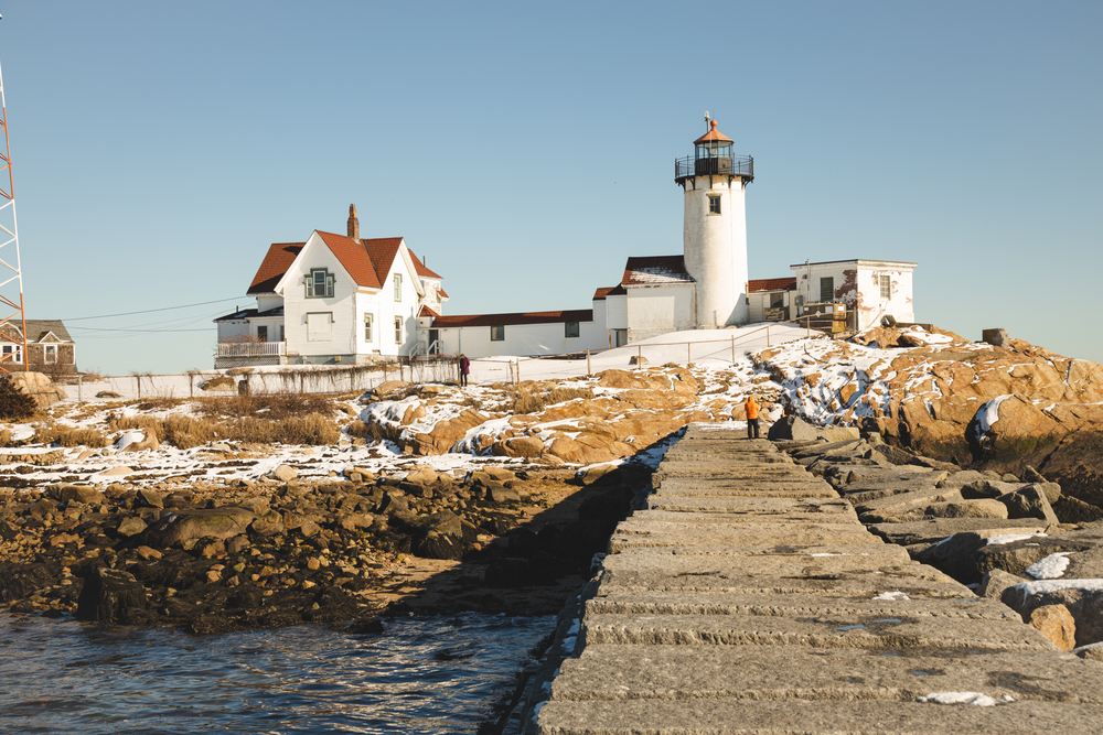 Southern Maine Coast: Best New England Winter Weekend Getaway for Lighthouses