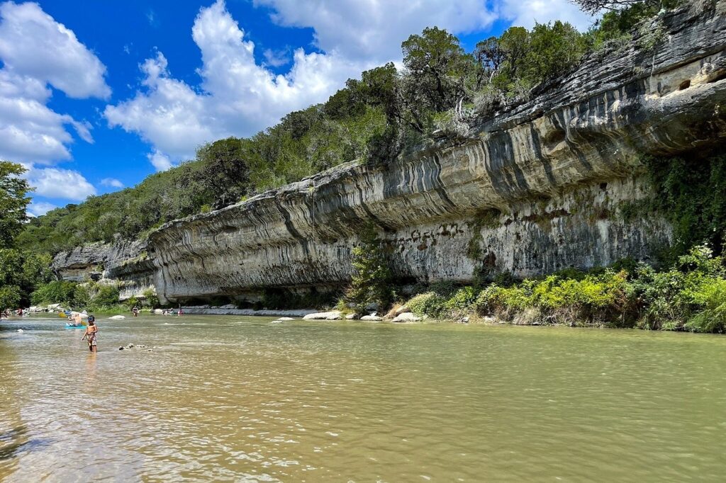 Guadalupe River State Park, swimming holes near fredericksburg tx