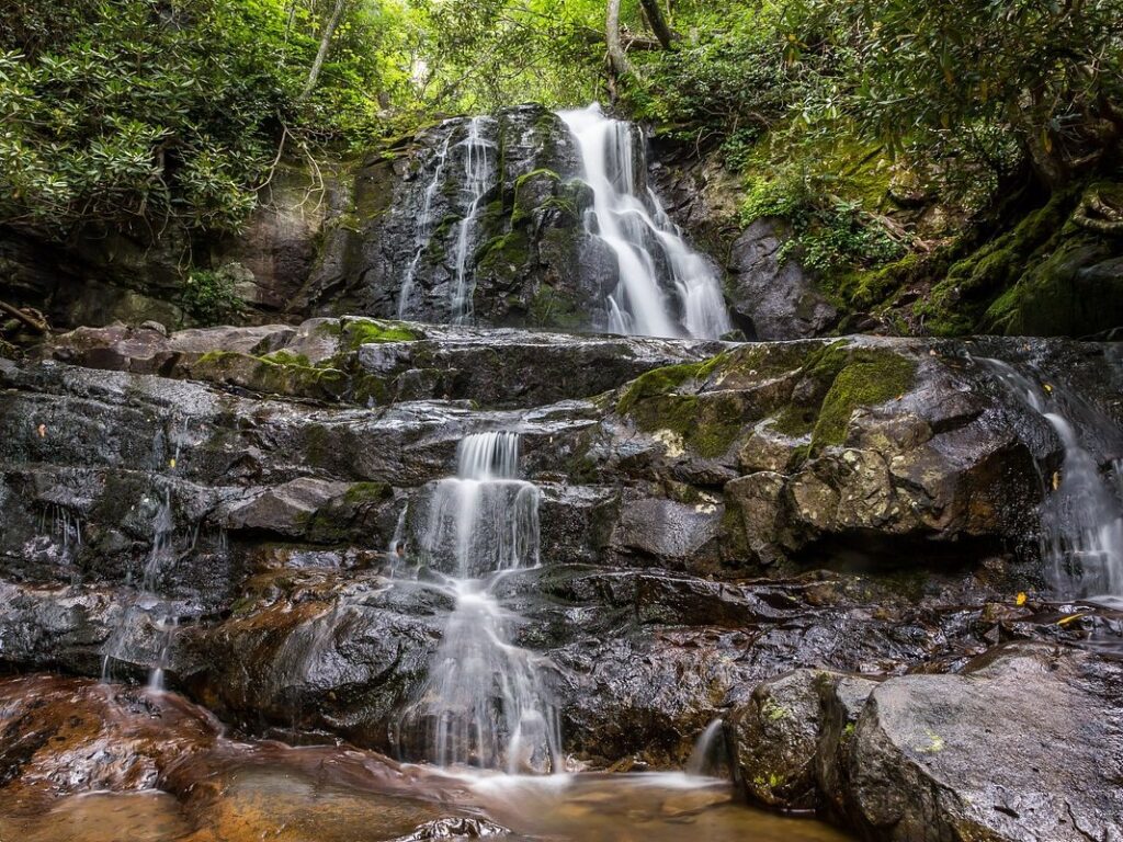 Gatlinburg waterfall, Best Couple Vacations in US 